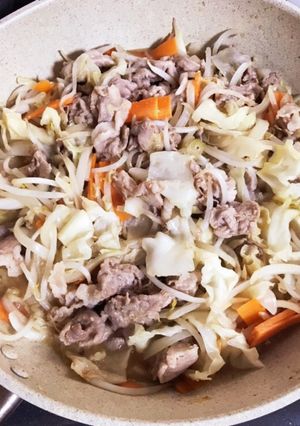 冷凍お肉でジンギスカン風炒め-レシピのメイン写真