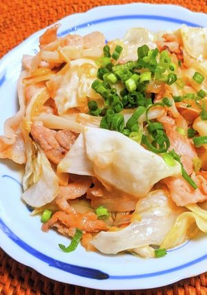 豚肉とキャベツの塩ダレ炒め-レシピのメイン写真