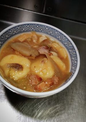 団子入り具沢山な味噌汁❨(@≧↺≦@)❩-レシピのメイン写真