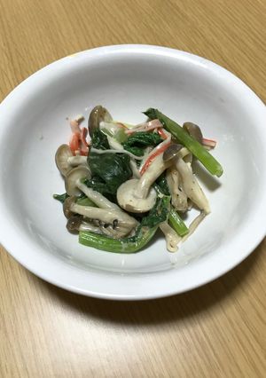 ぶなしめじのごまドレッシング和え-レシピのメイン写真
