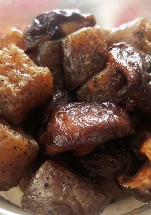 簡単＊こんにゃくと椎茸の含め煮-レシピのメイン写真