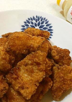 【塩麹】ジューシー♪鶏むね肉で塩唐揚げ-レシピのメイン写真