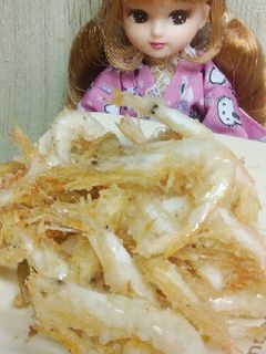 リカちゃん♡シロエビのから揚げ-レシピのメイン写真