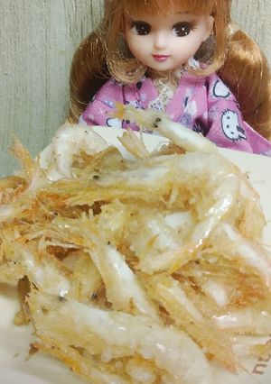 リカちゃん♡シロエビのから揚げ-レシピのメイン写真