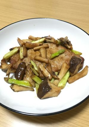 【野菜ソムリエ】豚肉ときのこのソテー-レシピのメイン写真