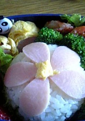 簡単に可愛く♡お花弁当(キャラ弁)-レシピのメイン写真