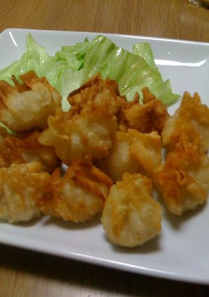 餃子の皮で★ツナ・オニオン揚げ-レシピのメイン写真
