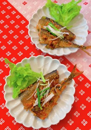 秋刀魚の辛味煮-レシピのメイン写真