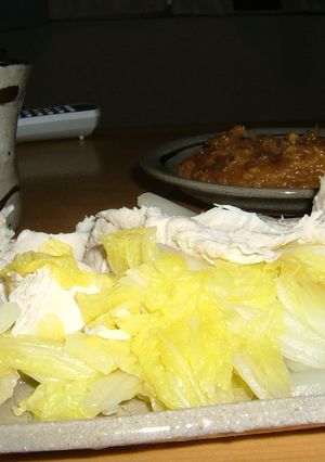 ささみと白菜ゆでただけ～-レシピのメイン写真