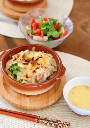 米粉のホワイトルーで作るグラタン-レシピのメイン写真