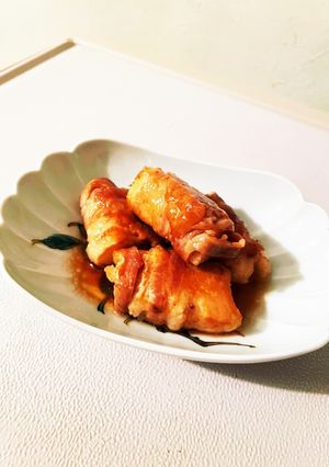 山芋の肉巻き照り焼き　-レシピのメイン写真