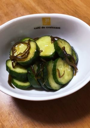 胡瓜と塩昆布の漬物-レシピのメイン写真