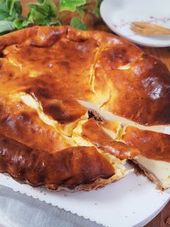 簡単♪チーズケーキ風ヨーグルトケーキ-レシピのメイン写真