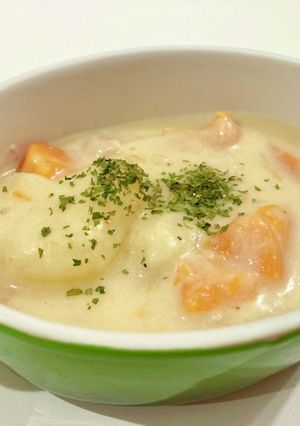 ミルクとチーズのクリームシチュー-レシピのメイン写真