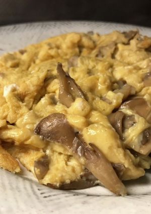 舞茸と卵の中華炒め-レシピのメイン写真