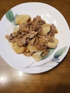 豚肉とレンコンの炒め煮-レシピのメイン写真