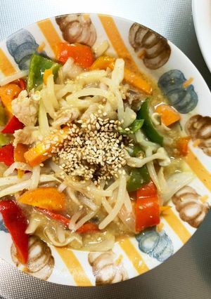 全てレンジもやし入り簡単黒酢酢豚-レシピのメイン写真