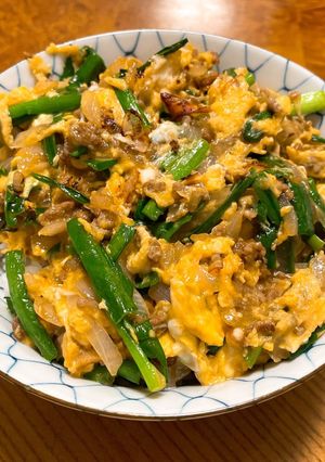 かんたん♪ニラ玉丼-レシピのメイン写真