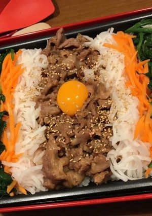 BRUNOで石焼き風♪ビビンバ-レシピのメイン写真