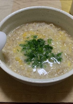 オートミールのたまご雑炊-レシピのメイン写真