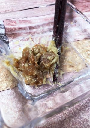 梅干し　わさび　ズボラつまみ-レシピのメイン写真