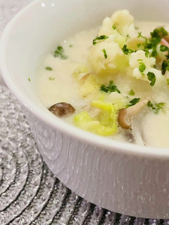 ほっこり♡冬野菜のクリームスープ-レシピのメイン写真