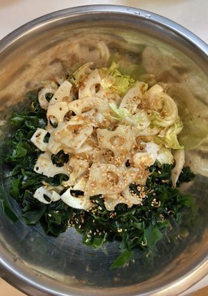 ジャコとレンコンのカリカリサラダ-レシピのメイン写真