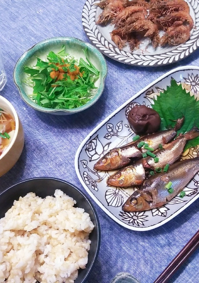 圧力鍋で◎骨までほろほろイワシの梅煮-レシピのメイン写真