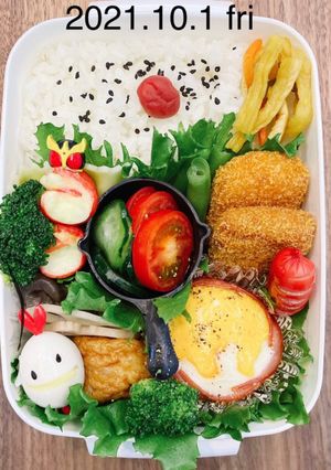 男子高校生お弁当★078-レシピのメイン写真