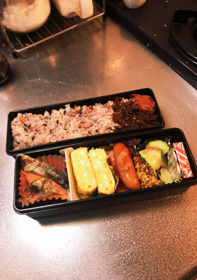 鮭とウインナーのお弁当-レシピのメイン写真