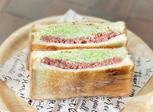 キャベツたっぷり＊コンビーフサンドイッチ-レシピのメイン写真
