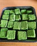 ビターチョコで作る抹茶生チョコ