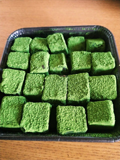 ビターチョコで作る抹茶生チョコ-レシピのメイン写真