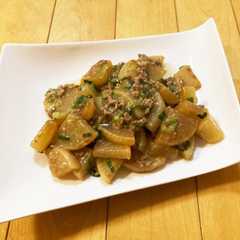 รูปของ 大根と豚ひき肉の旨煮♪時短料理♪