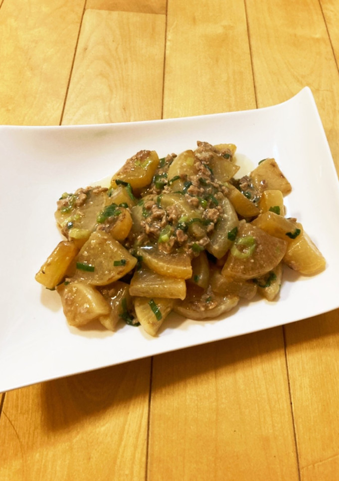 大根と豚ひき肉の旨煮♪時短料理♪-レシピのメイン写真