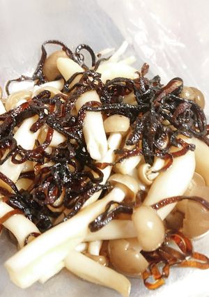 レンチン昆布しめじ-レシピのメイン写真