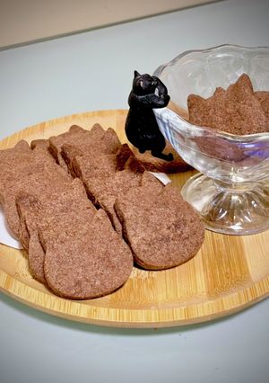 サクサク猫サブレ☆米粉クッキー☆ココア味-レシピのメイン写真