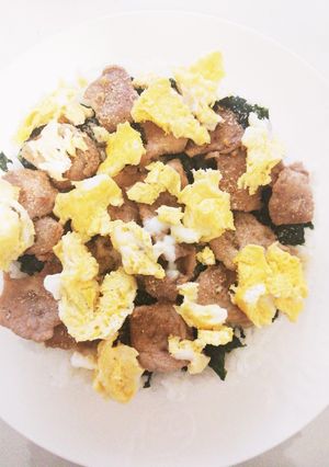濃いめ豚肉丼-レシピのメイン写真