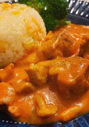 豚肉のトマトクリームシチュー-レシピのメイン写真