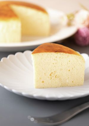 たらこのスフレチーズケーキ-レシピのメイン写真