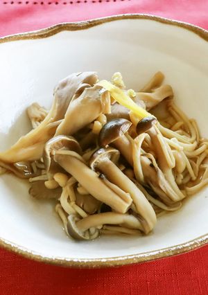 レンジで簡単♪きのこ浸し-レシピのメイン写真