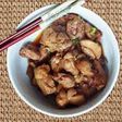 鶏と栗の煮込み