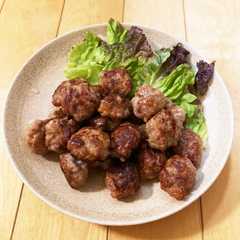 รูปของ 豚こま肉のコロコロ焼き♪簡単♪
