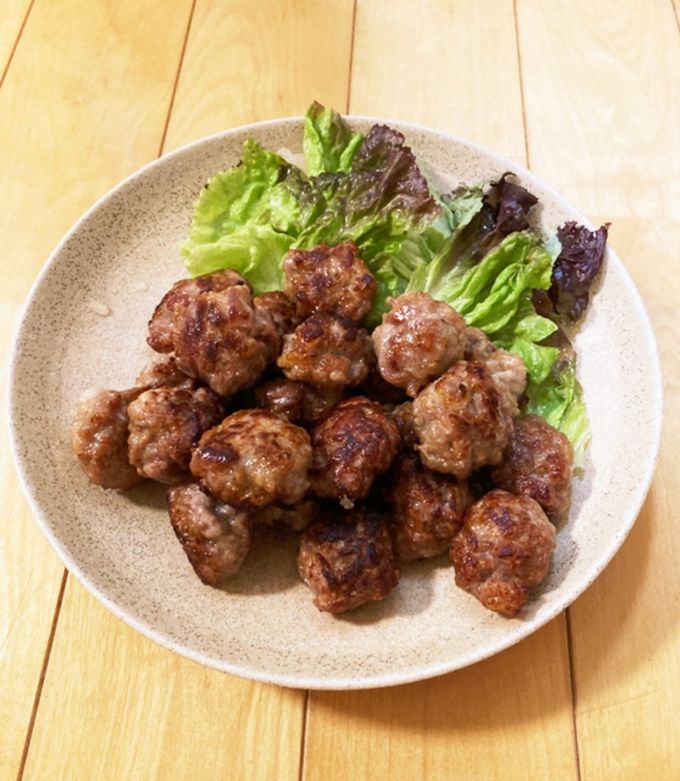 豚こま肉のコロコロ焼き♪簡単♪-レシピのメイン写真