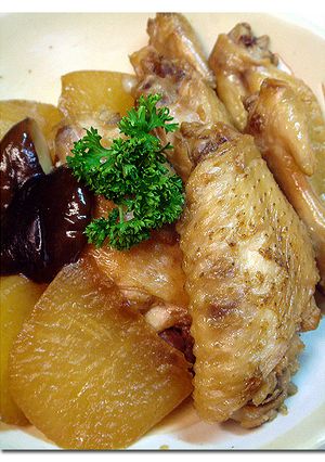 鶏手羽先＆大根 ♪ 中華 ♪ 煮込-レシピのメイン写真