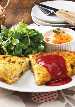 長芋オムレツ-レシピのメイン写真