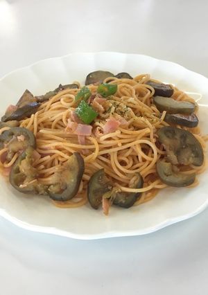 「黒寿中長」ナスのナポリタン-レシピのメイン写真