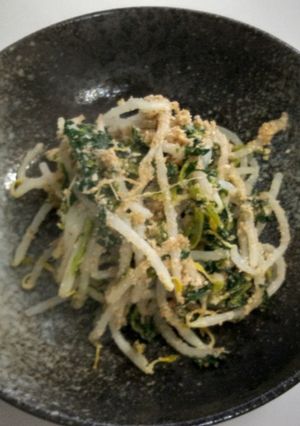 もやしと大根のすぐり菜のナムル-レシピのメイン写真