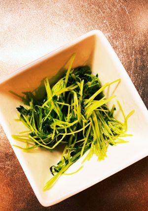 豆苗のナムル-レシピのメイン写真