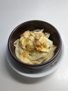 玉ねぎとツナのマヨ焼き-レシピのメイン写真